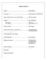 Mary Alice Wright - Memorial Service Program - Page 3