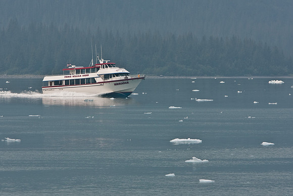 Alaskan Glacier Tour Boat